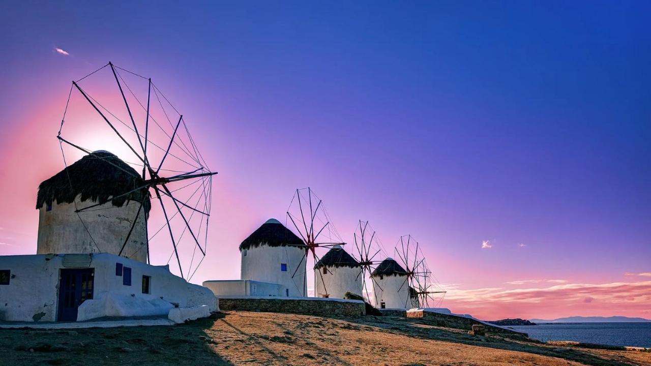 شقة Mykonos Town  في Sunlight Mykonos City المظهر الخارجي الصورة